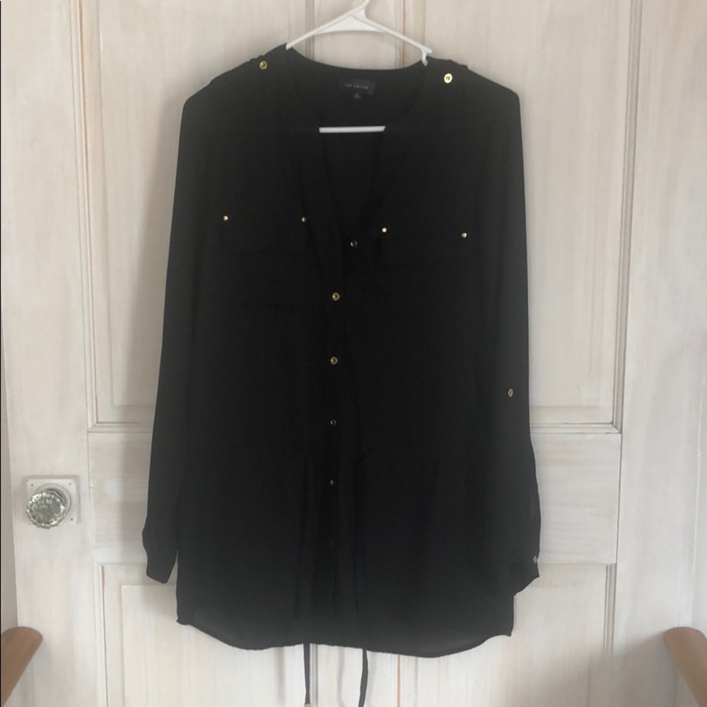 Tie waist t shirt